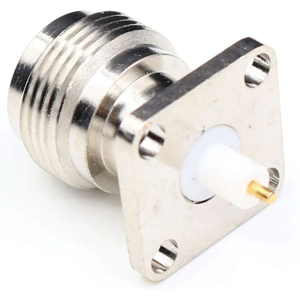 Адаптер для крепления на корпус с 4 отверстиями 2 шт. гнездовой разъем JackRF N Coax