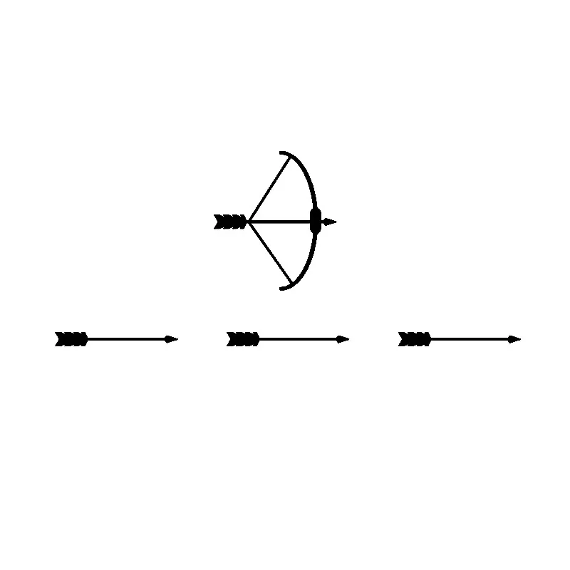 Охотничий декор для стрельбы из лука авто автомобиля/бампера/окна виниловая