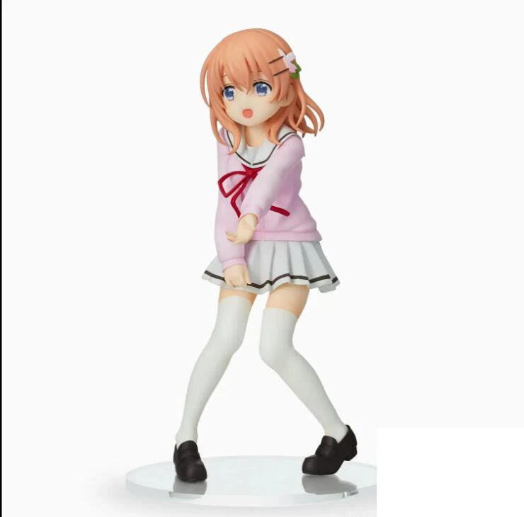 

2021 Japanese original anime figure Is the order a rabbit Kafuu Chino/Hoto Kokoa Teacher ver acition figure