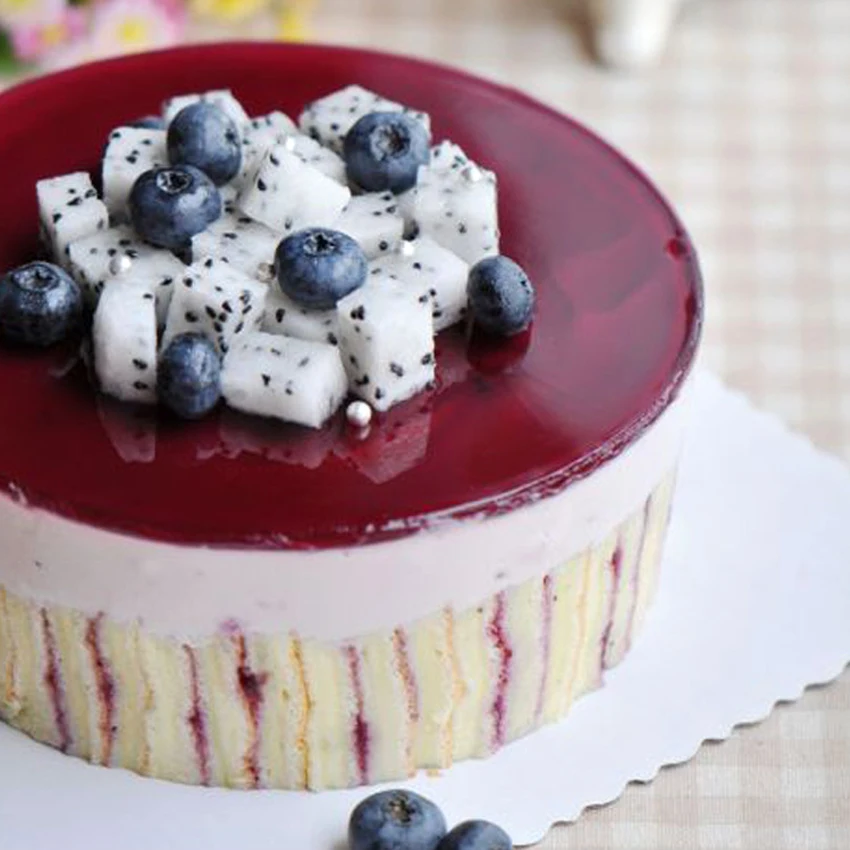 Регулируемый мусс кольцо пресс форма для торта объемный пленка края воротник