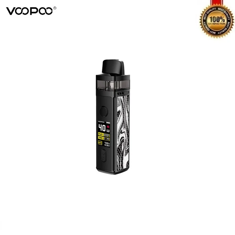 В свободном доступе! VOOPOO VINCI Mod Pod Vape Kit с батареей 1500ма/ч 5 мл и 0 96 дюймов TFT цветной