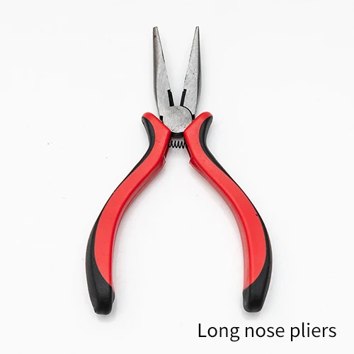 Long nose pliers Многофункциональные ручные инструменты, Ювелирные плоскогубцы, оборудование, круглый нос, торцевые кусачки, плоскогубцы для изготовления украшений вручную, аксессуары - Цвет: Long nose pliers