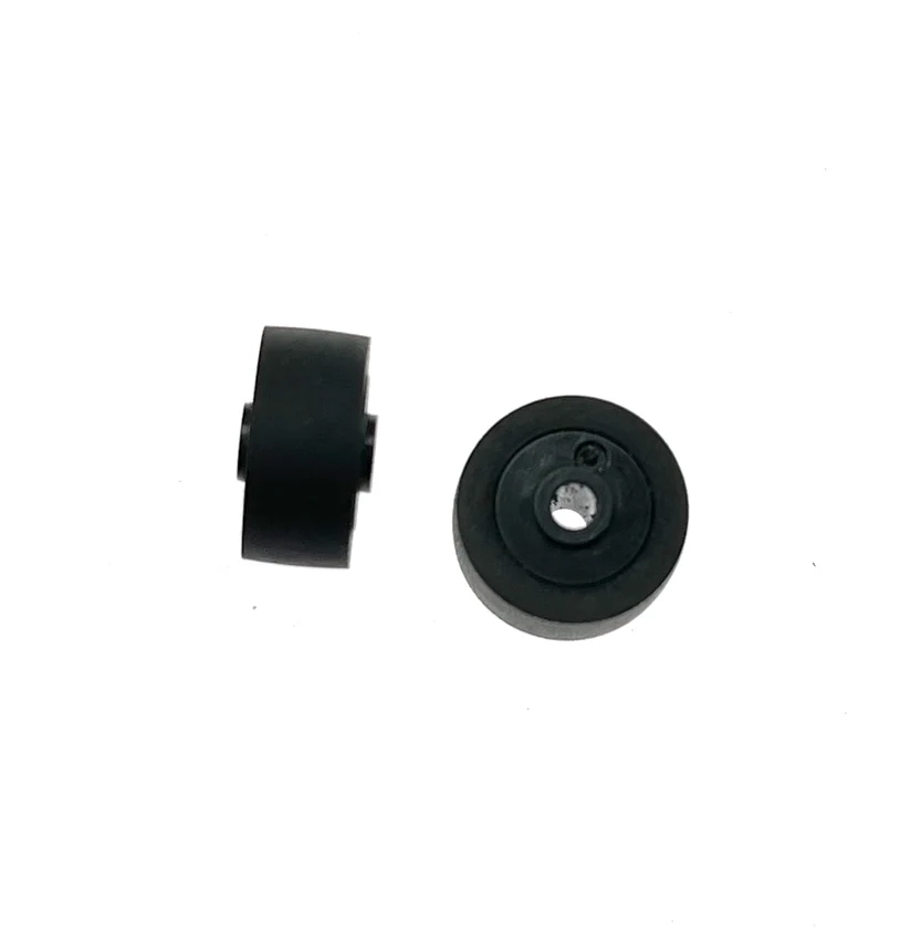 1pc 10mm*6mm*2 wheel belt pulley rubber audio pressure pinch roller for vintage cassette deck tape recorder Stereo player - купить по