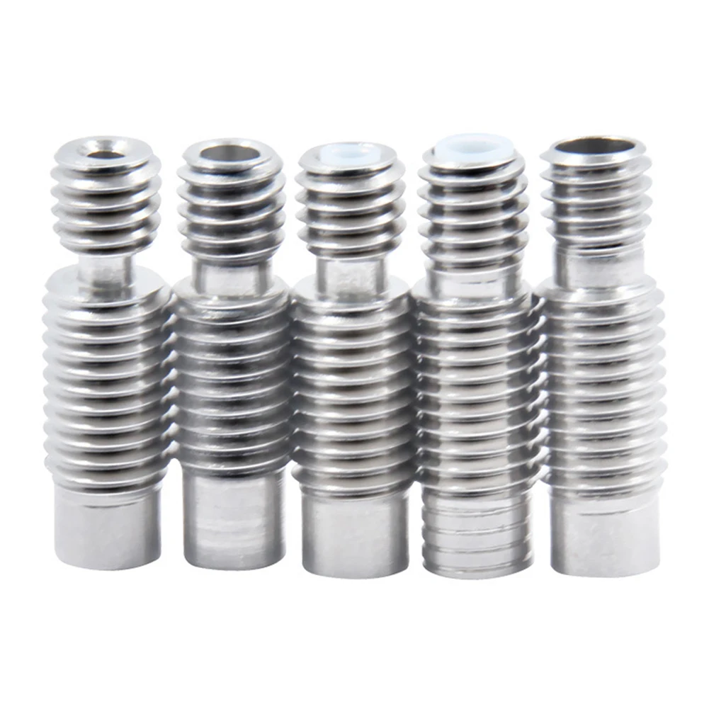 

V6 Accessories Feeding Tube Office Pipes Hotend Throat Heat Break 3D Printer Parts Remote Stainless Steel Replacement Extruder