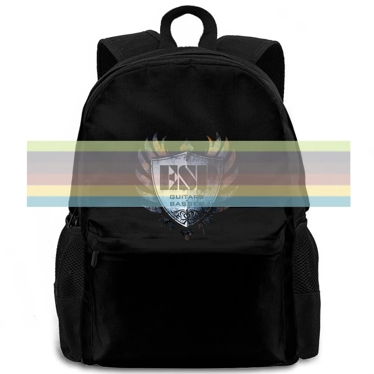 

ESP Guitars & Basses Logo and Wo Boy women men backpack laptop travel school adult student