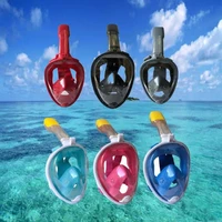 summer snorkeling face cover silicone full dry diving suit face cover swimming for diving swimming