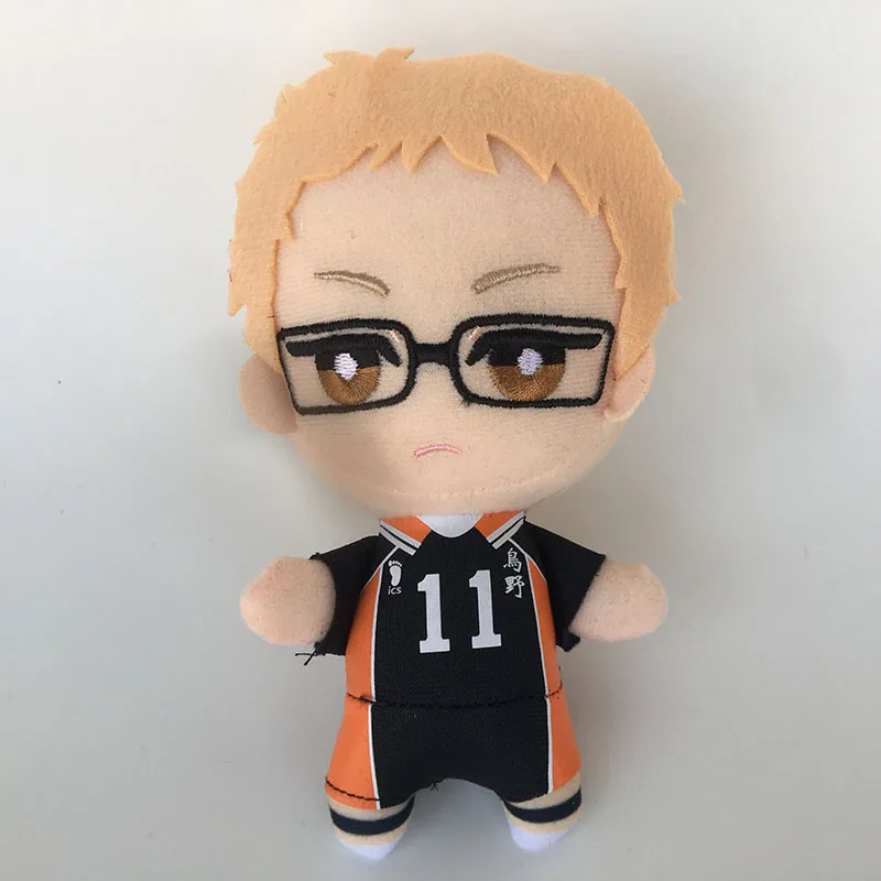 2021 В наличии! 13-15 см Новое поступление Haikyuu! Kuroo Tetsurou/Oikawa toory/ Kei Tsukishima аниме плюшевая