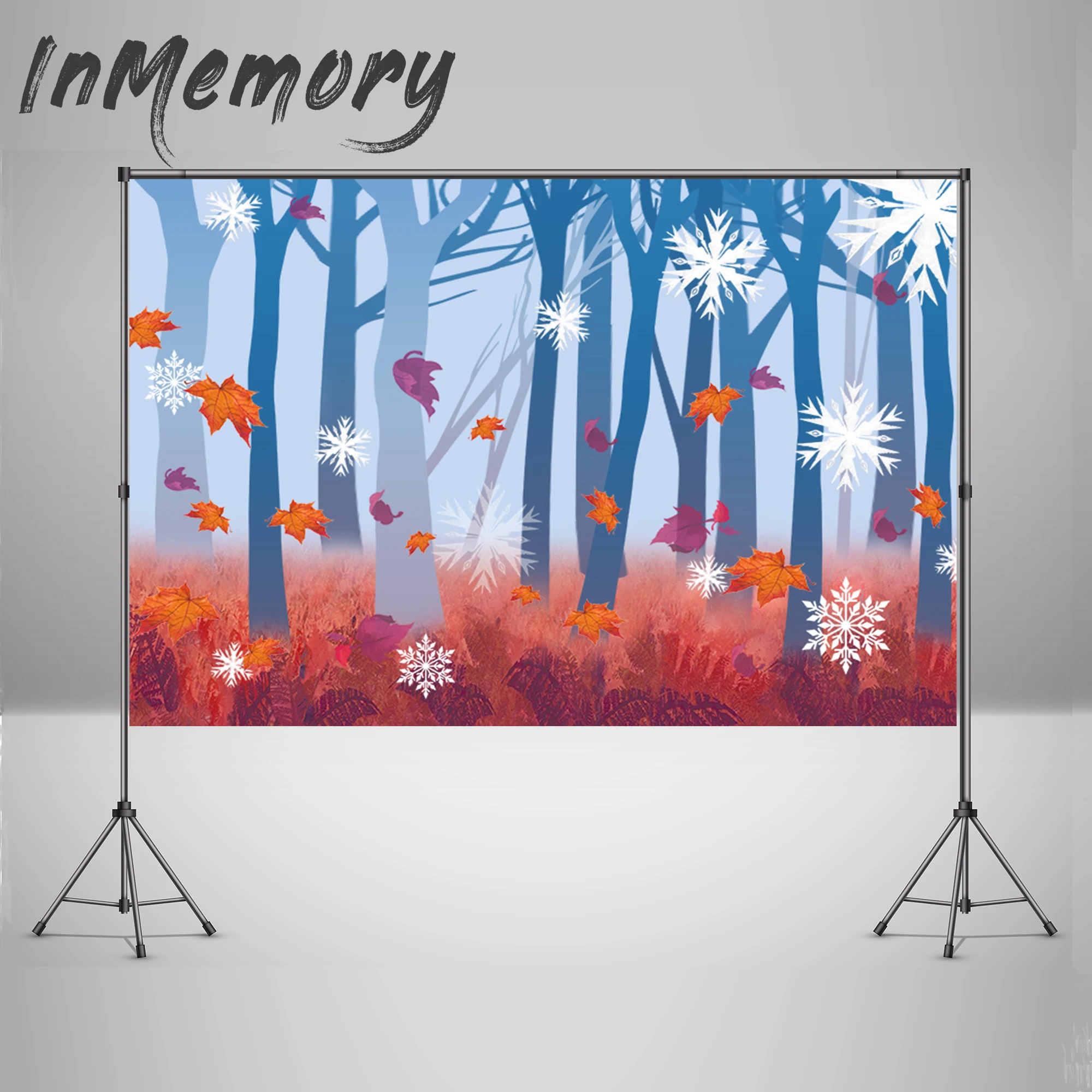 

Фотографии фонов Снежинка лес фон для фотосъемки в Сказка ребенка зимних пейзажей страны чудес фон фотография фотосессия boda