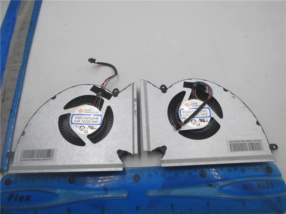 Охлаждающий вентилятор для процессора MSI GP76 Leopard GE76 Raider кулеры ноутбуков ПК