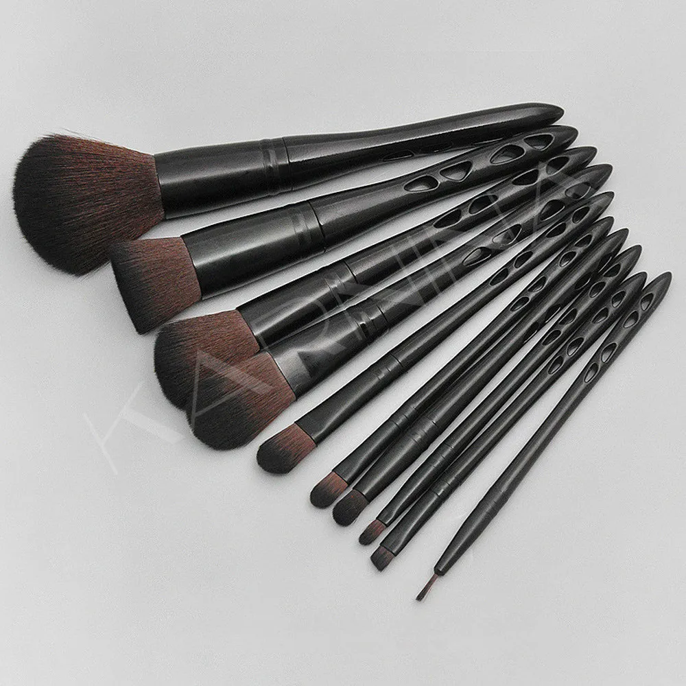 10 шт. Профессиональные кисти для макияжа|Аппликатор теней век| |