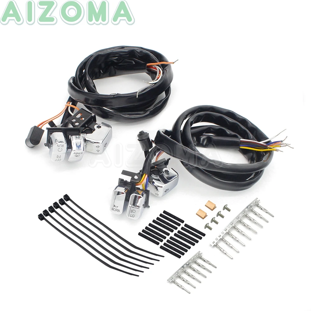 Набор индикаторных сигналов на руль мотоцикла переключатели управления светом с