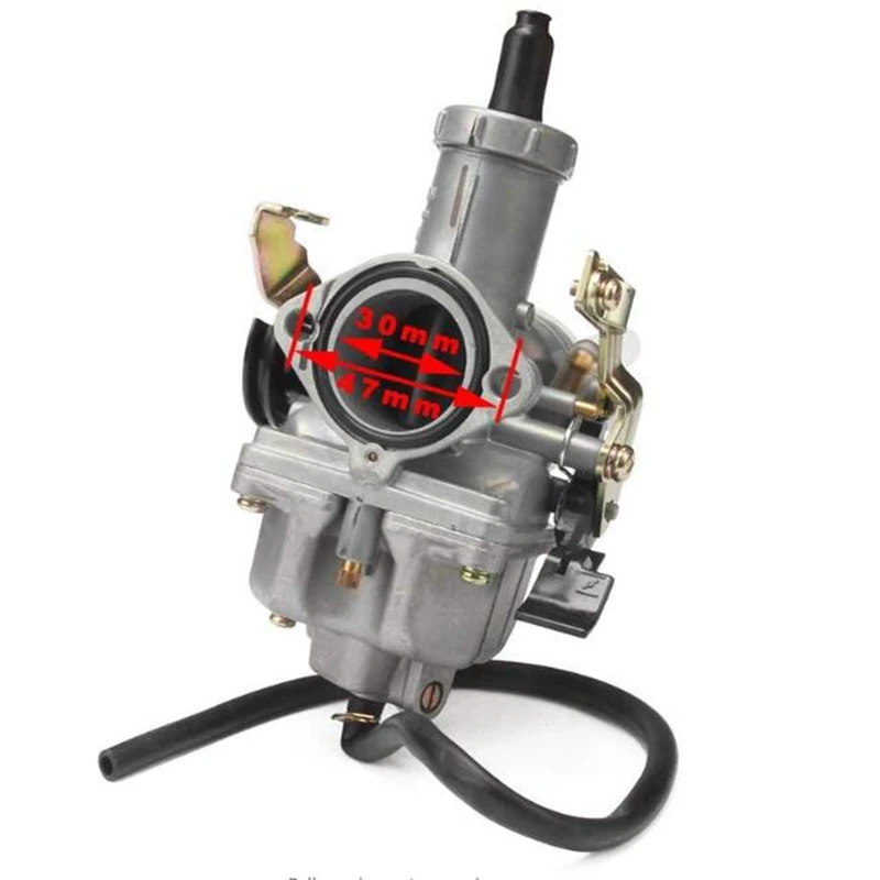 PZ30 30mm Carburetor Accelerating Pump Racing for 200Cc 250Cc Keihin ABM IRBIS TTR 250 with Throttle Cable | Автомобили и