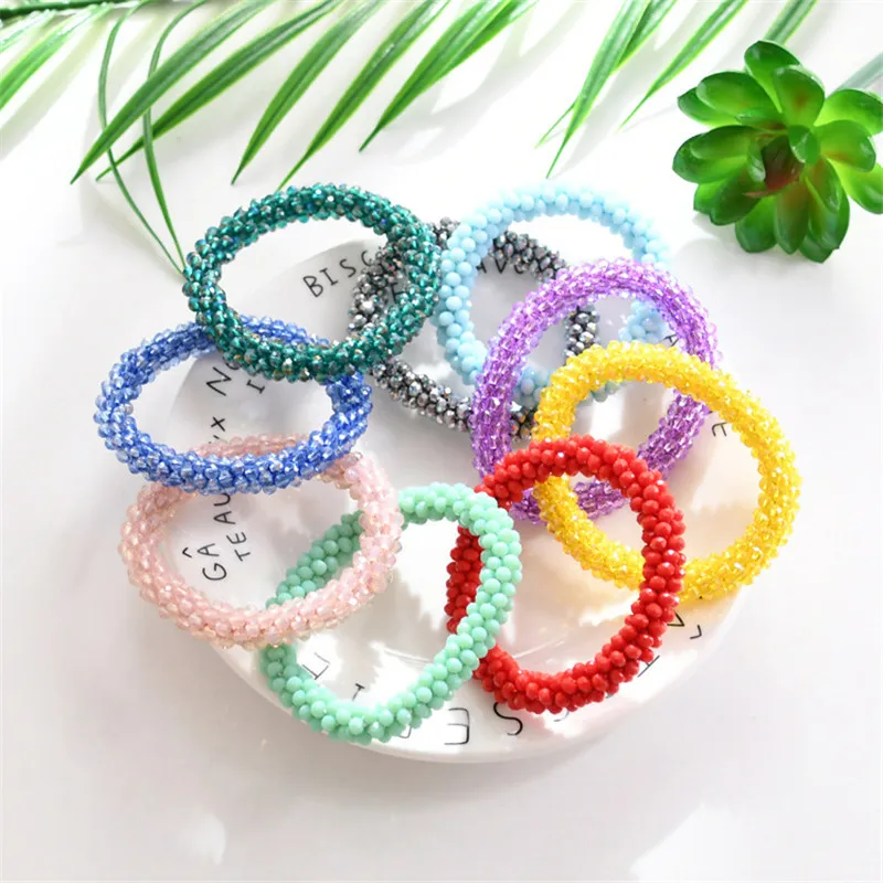 Bachelorette Party Crystal Bracelet Team Bride To Be Tribe Hand Band Head Rope Hair Accessories Hen Night Wedding Decor Supplies | Дом и сад