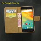 6 Цвета Prestigio Muze H3 Чехол кожаный модное винтажное роскошное эксклюзивный ретро мобильного телефона Prestigio Muze H3 Защитная крышка для телефона кредитной