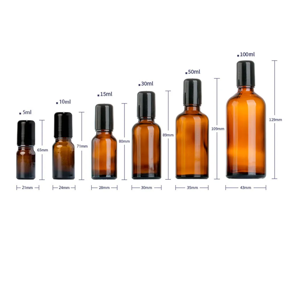 1 шт. скраб Буле Цвет эфирное масло флакон духов роликовые мяч толстый Стекло