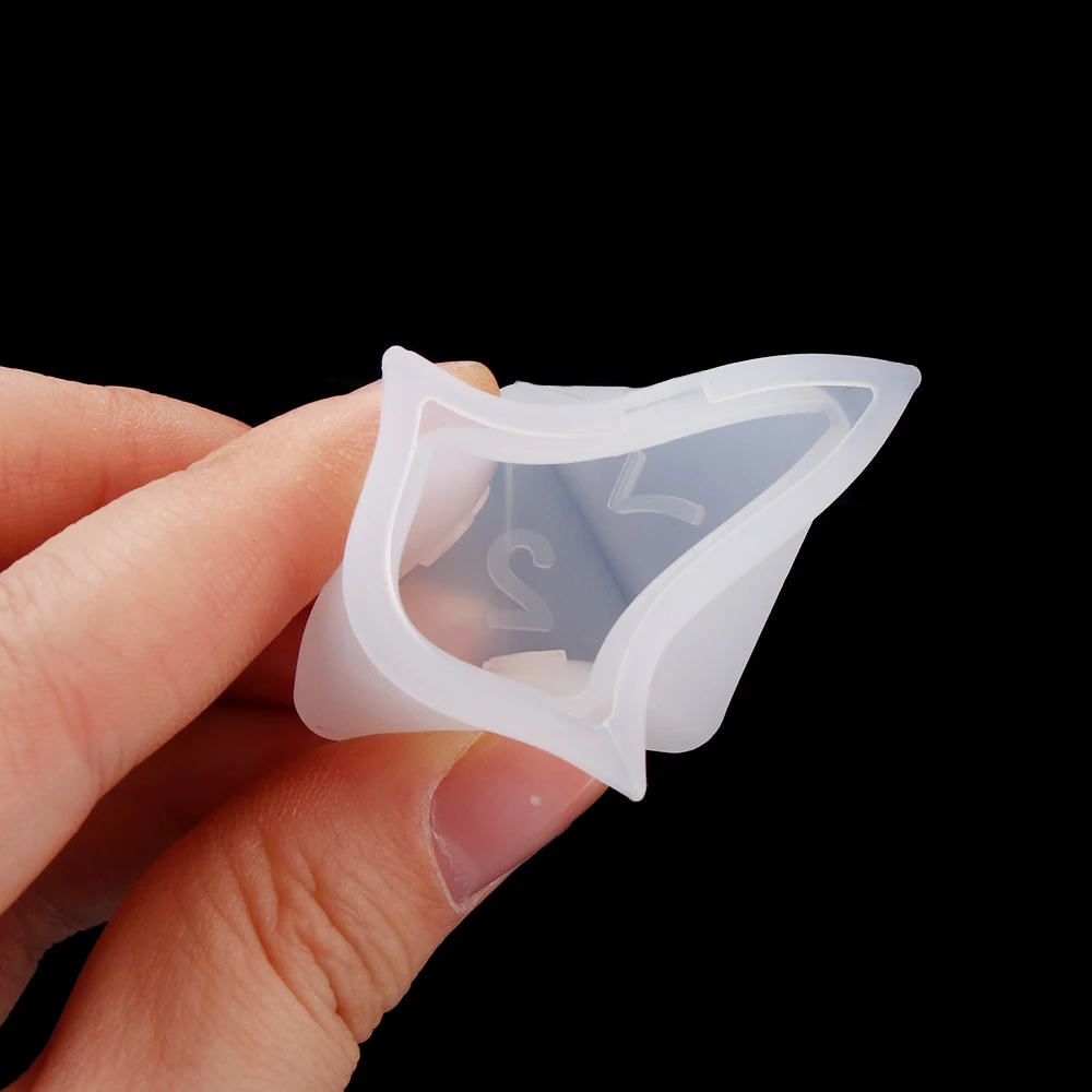 1 шт. белая 3D УФ эпоксидная цифровая игра Смола форма кости филе Форма силиконовая