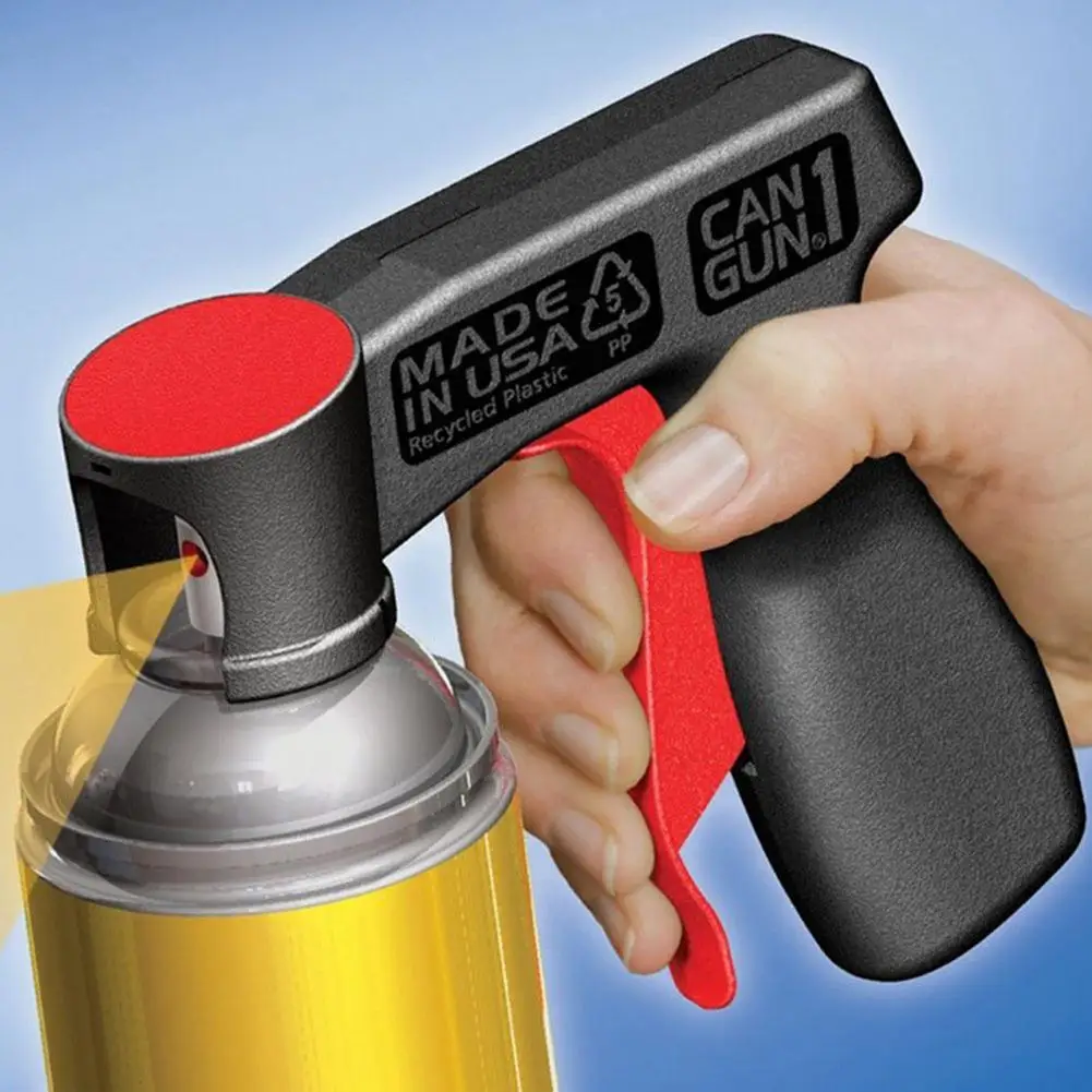 

Paint Spray Adapter With Full-handle Trigger Painting Tool Suitable For Any Standard Spray Can Wide Applications In Automobile