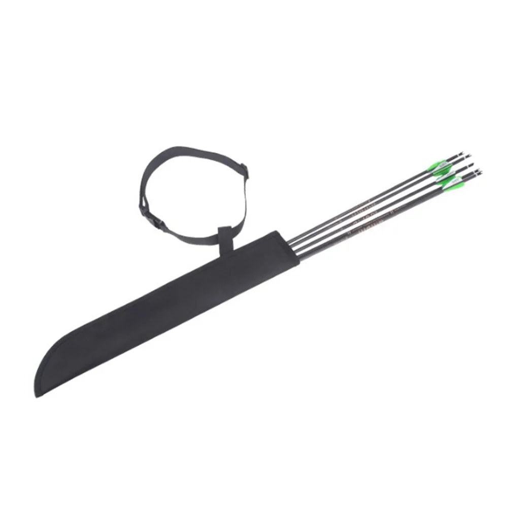 Сумка для стрел детей черная сумка на открытом воздухе охоты стрельбы из лука 46*8 5