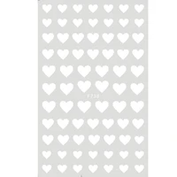 fashion fake nails sticker valentines manicure diy nail love art water heart tips summer decoration sticker nails for vacat c5g1