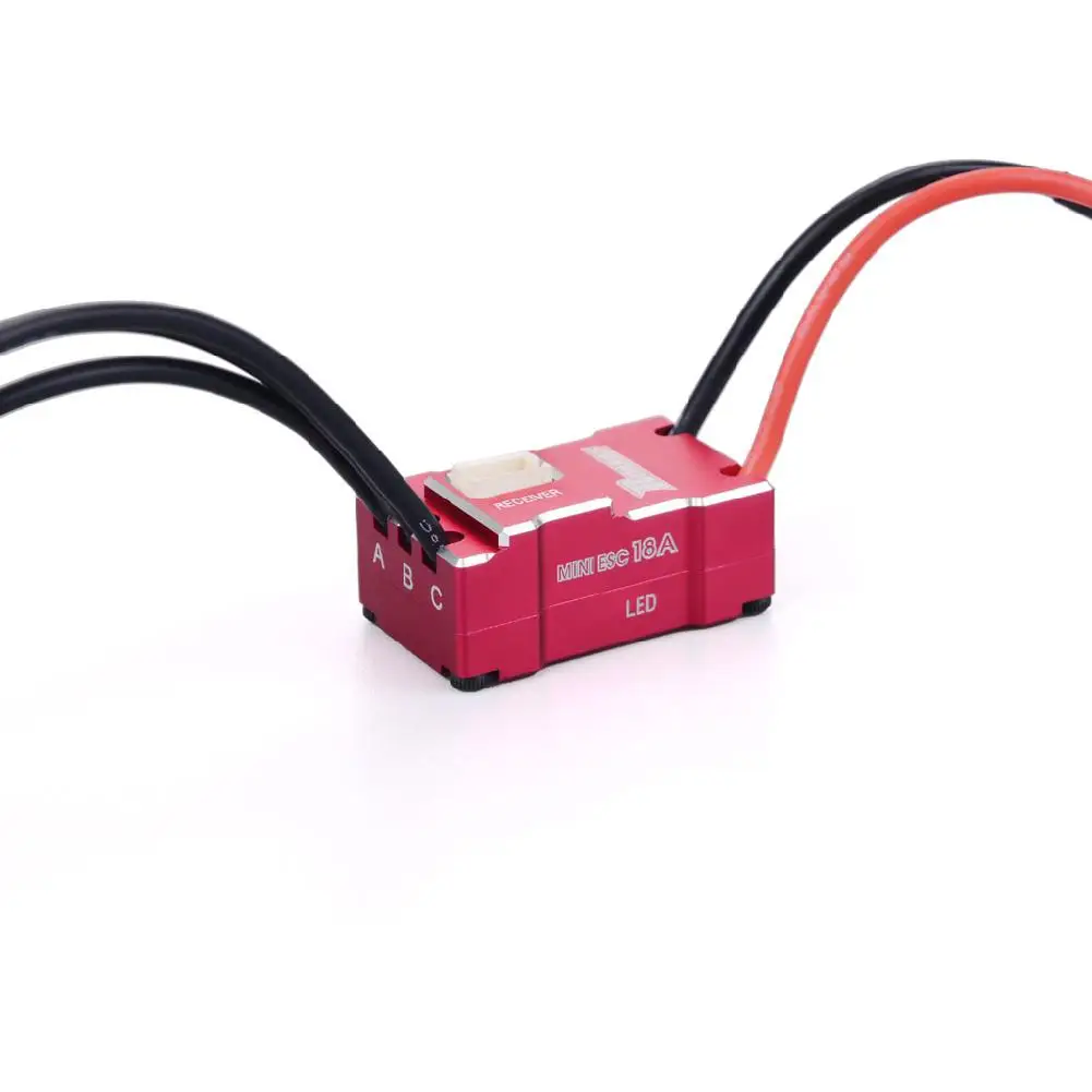 Rocket Mini 18A бесщеточный ESC электрический регулятор скорости для Kyosho Mr03 Pro Atomic DRZ 1/24 1/28