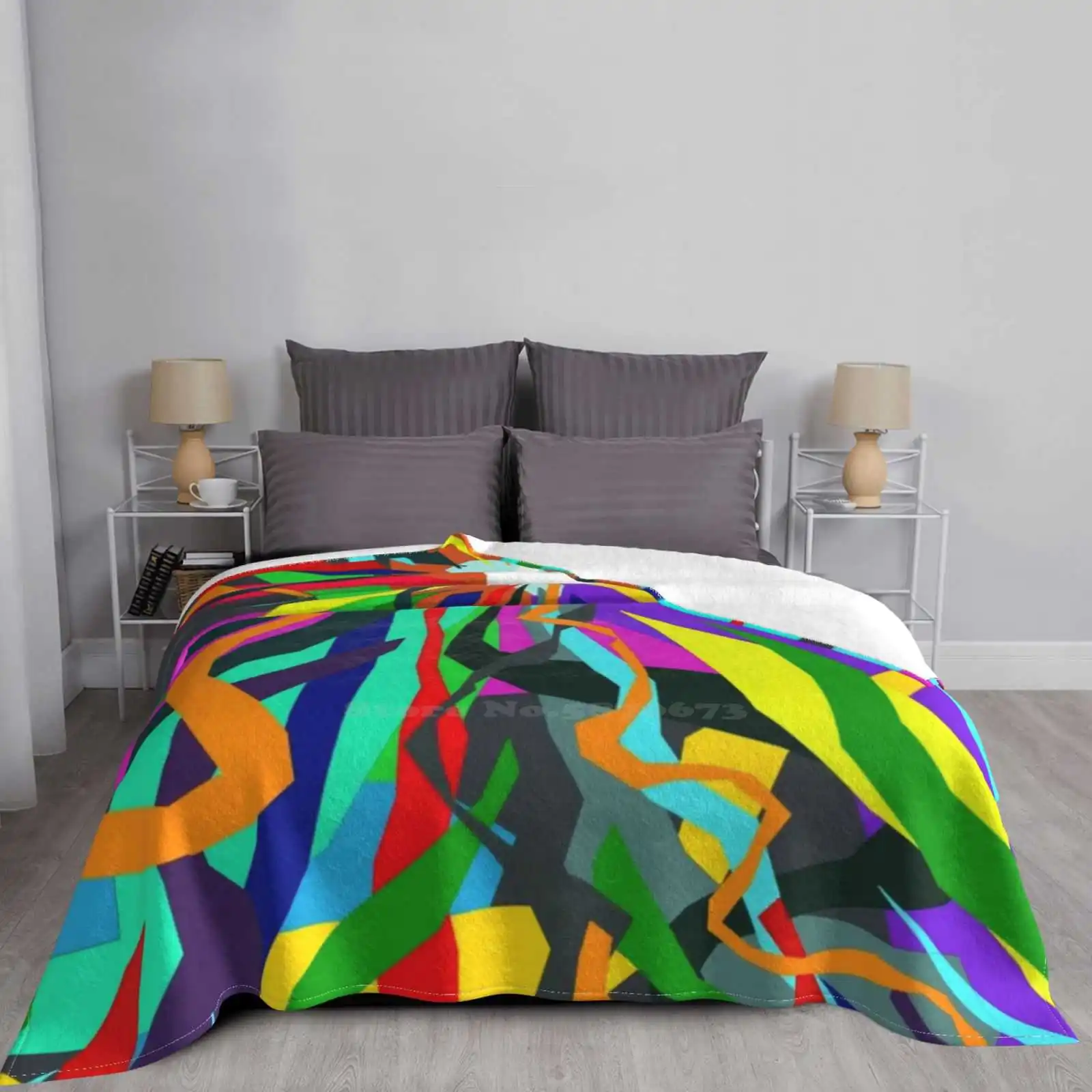 Портативное одеяло для кемпинга автомобиля самолета путешествий