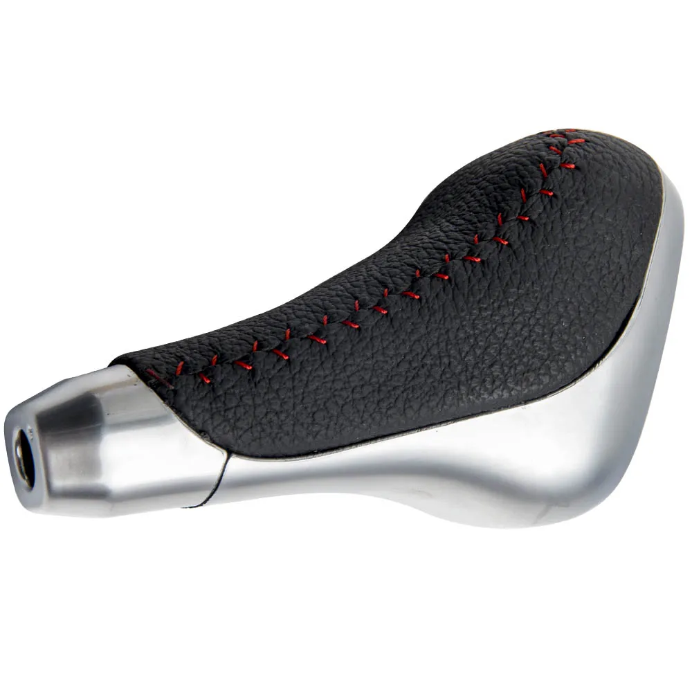 Автоматическая Серебристая Кожаная Ручка переключения для Toyota Tundra TRD 2014 2019 PTR57