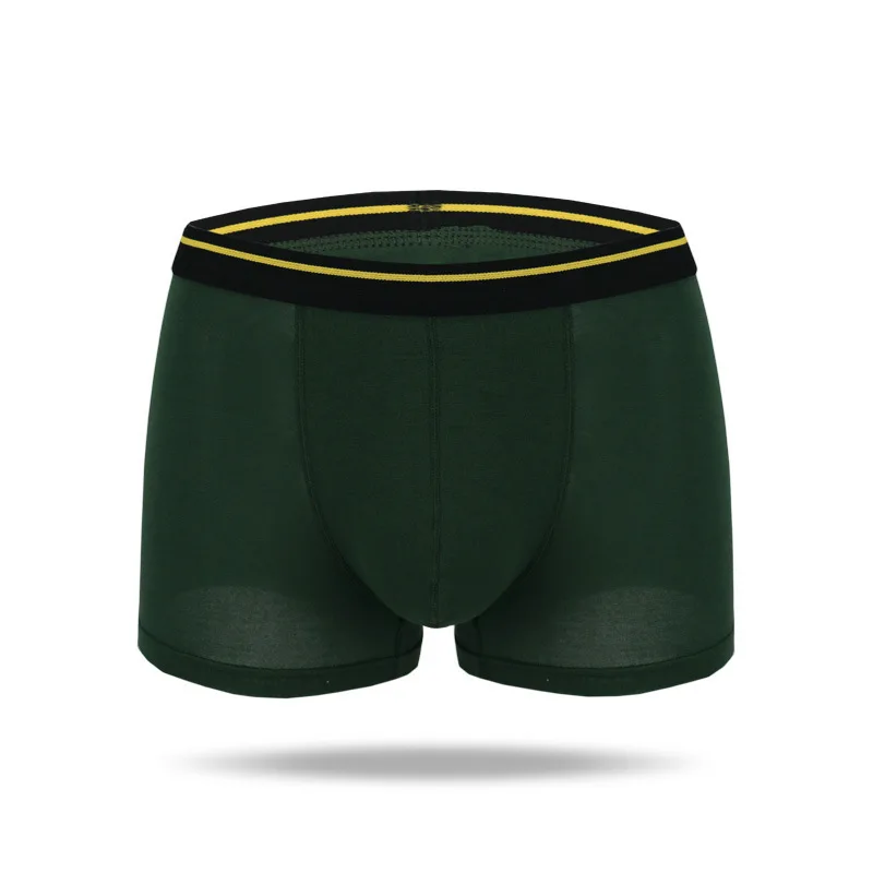 2021 Модные модальные сексуальные мужские боксеры дышащие трусы с U образной