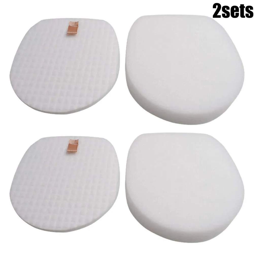 

2-Sets Pre-Motor Foam & Felt Filters For Shark IZ140,IZ142,IZ162H #617FJ140 IZ163H, UZ145, IZ362H, IZ363H, IZ440H Vacuum Filter