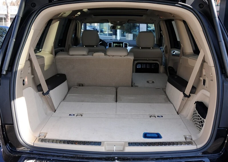 Хорошее качество! Специальные коврики для багажника для Mercedes Benz GL 550 7 мест-2013 водонепроницаемые коврики для багажника для GL550