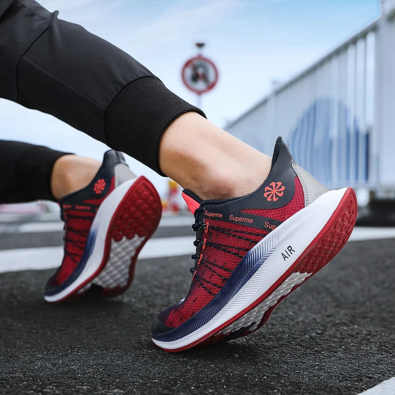 Спортивная обувь для мужчин 2019 летние новые мужские кроссовки со шнуровкой