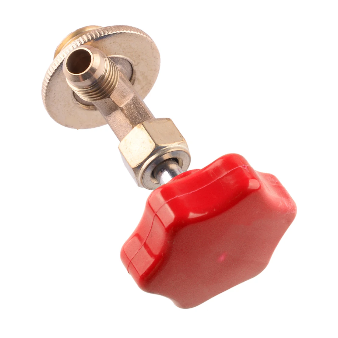 

Красная ручка M14 1/4 дюйма SAE Auto A/C, открывалка для бутылок с клапаном для Can, подходит для R134a, аксессуары для хладагента, автомобилей