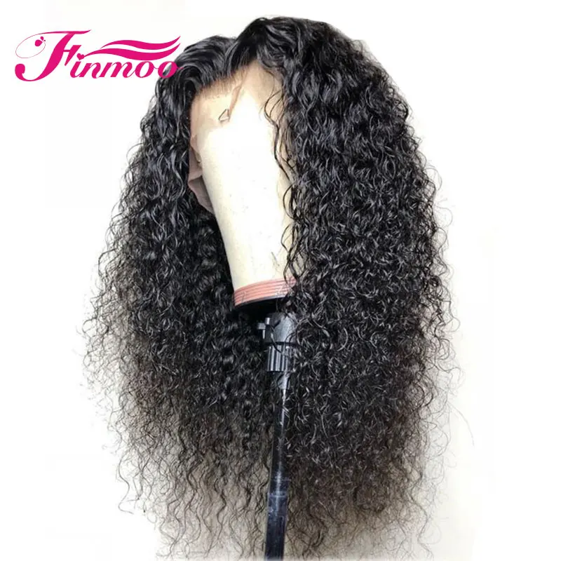 13X6 кудрявые кружевные фронтальные человеческие волосы парики с детскими