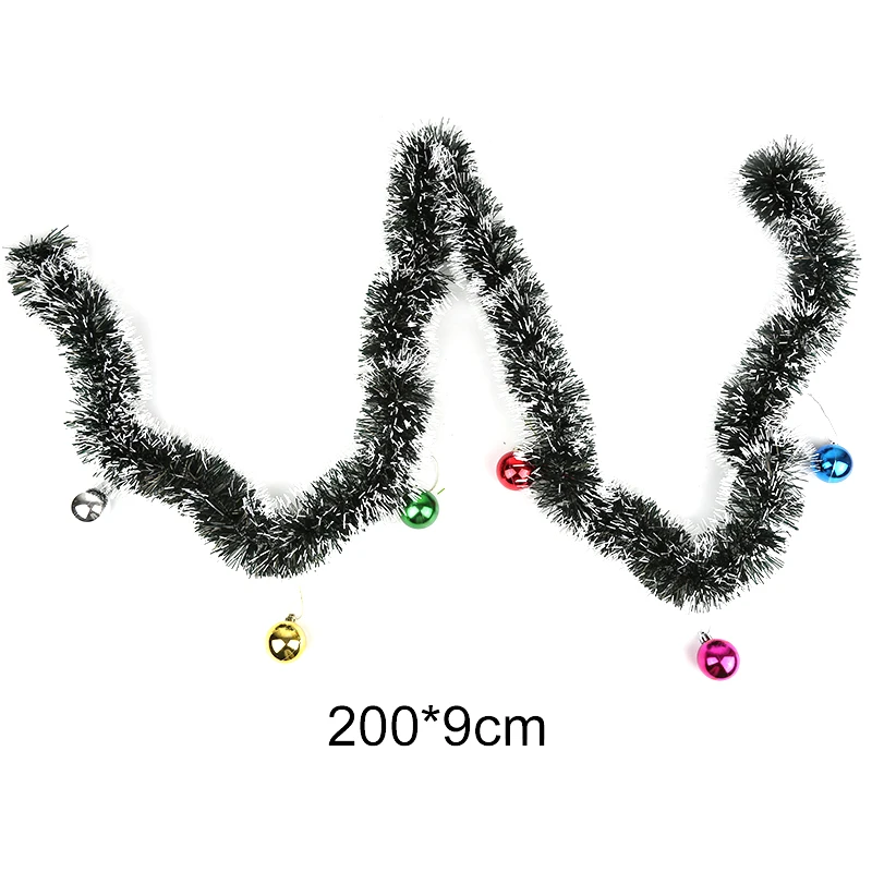 1/3/5 шт. 2 м украшения в канун Рождества барные топы лента гирлянда рождественская