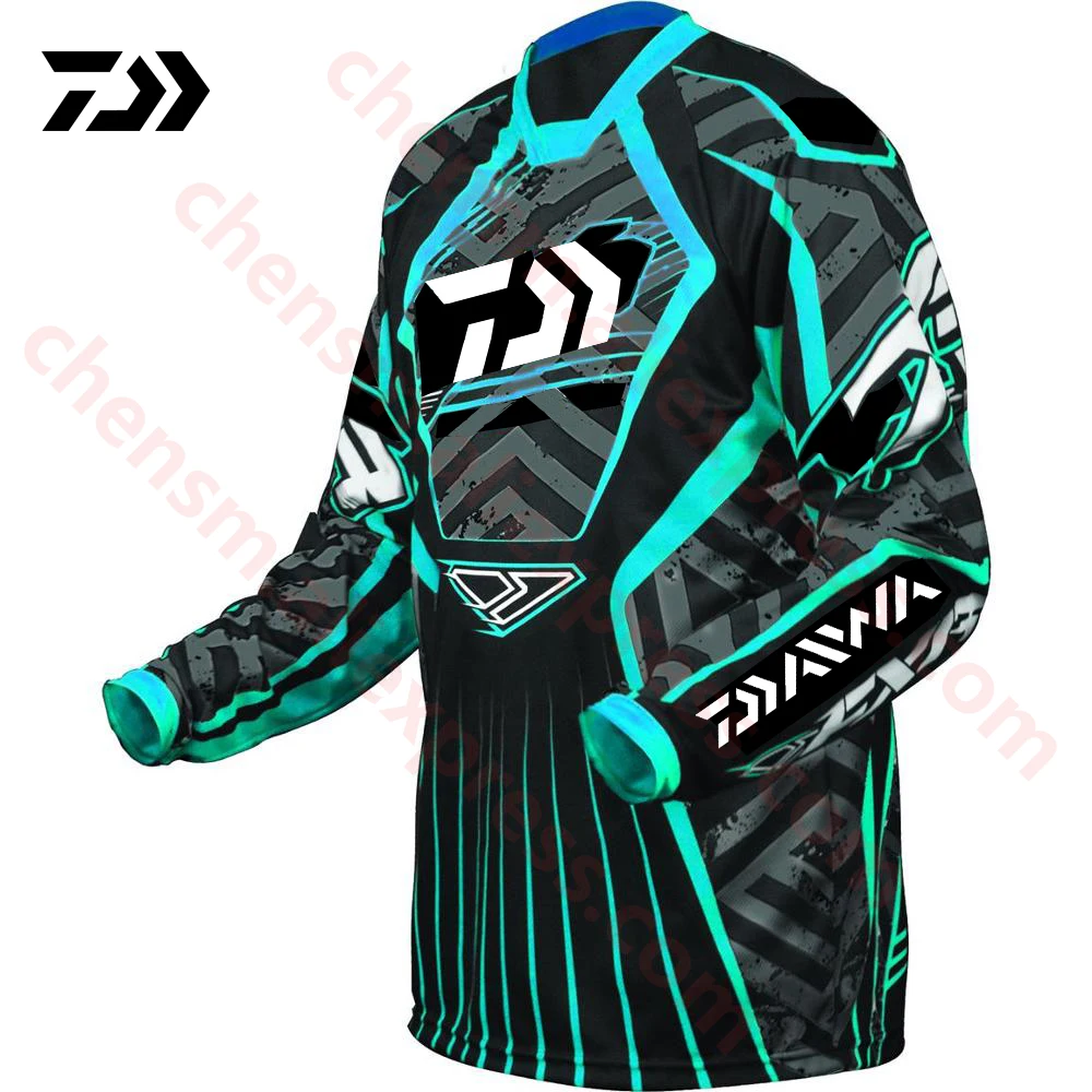 

2020 New DAIWA Quick Drying Fishing Clothing Long Sleeve Sunscreen Anti-uv Breathable Summer Fishing Shirt Autumn Fishing Jersey