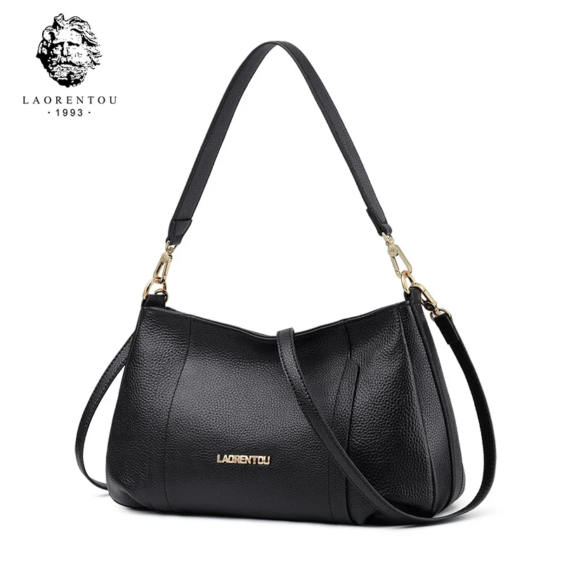 LAORENTOU женские сумки через плечо кожаная сумка на Женская вместительная