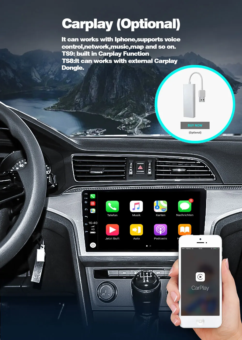 EKIY 9 ''2 DIN ips Автомагнитола для Lada VESTA- Мультимедиа Видео плеер навигация gps Android 8,1 аксессуары седан Dvd