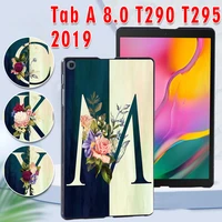 plastic hard shell cover for samsung galaxytab a 8 0 2019 sm t290 sm t295 tablet case free stylus