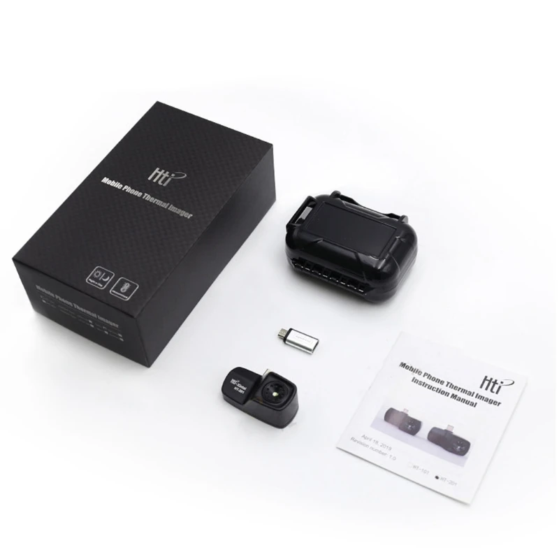 

T3EC 1pcs Infrared Thermal Imager Center Point Temperature Display for An-droid