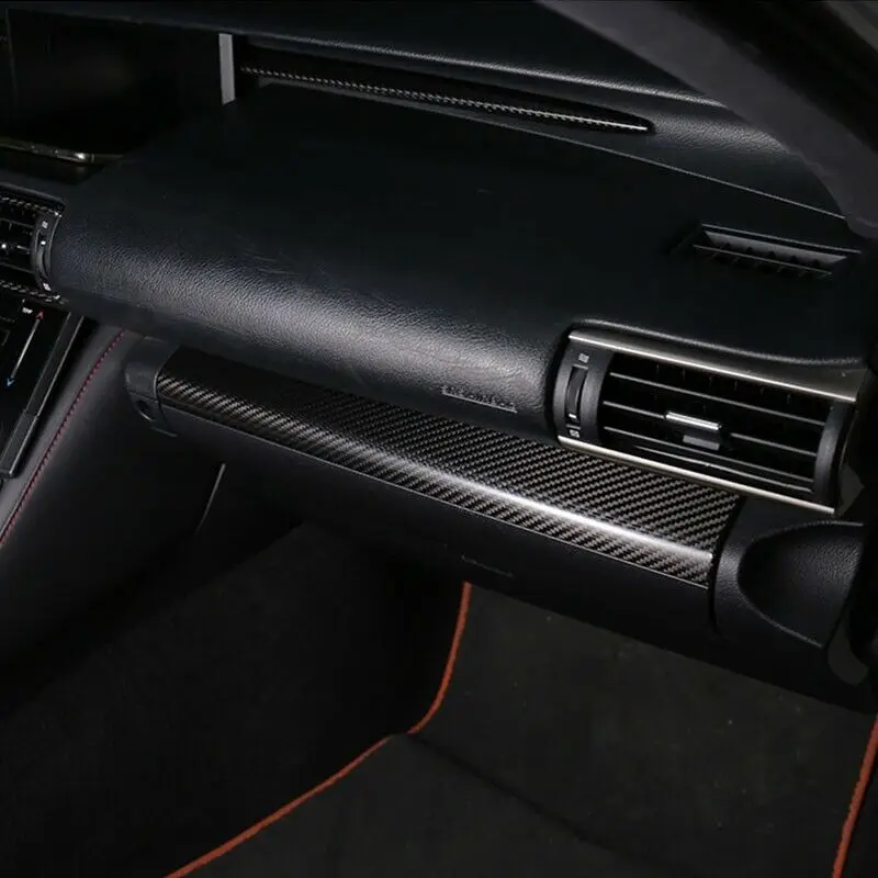 Углеродное волокно Стиль пилота крышка Панель Накладка для LEXUS IS250/300/350/200- интерьер Молдинги аксессуары