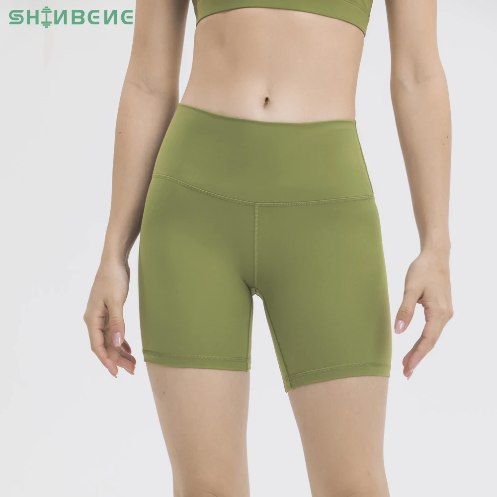 

SHINBENE CLASSIC 2.0 Naked-feel Stretchy Workout Sport Fitness Shorts Women Butter Soft Squat Proof Gym yoga Athletic Shorts