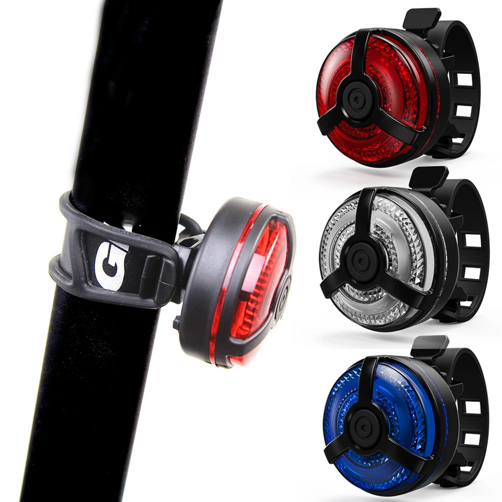 

Bike Rear Lights Waterproof Flash Tail Light Bike Rear Taillight Mtb Bicycle Safety Warning Lamp Cycling Accessories