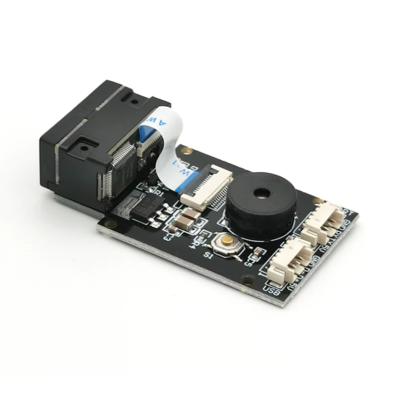 Сканер штрих-кода GM65 1D 2D USB UART PDF417 считыватель модуль QR-кода CMOS с кабелем для