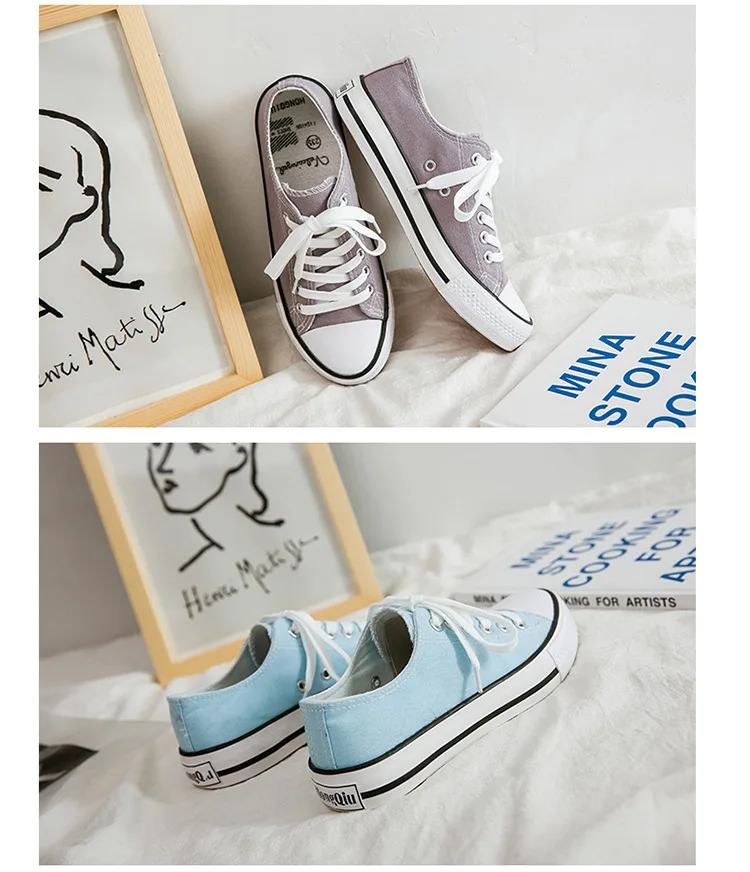 Sapatas de Lona mulher Plataforma Plana Mocassins вулканизированные Sapatos Mulheres Bombas повседневные нейтральные Moda clapico