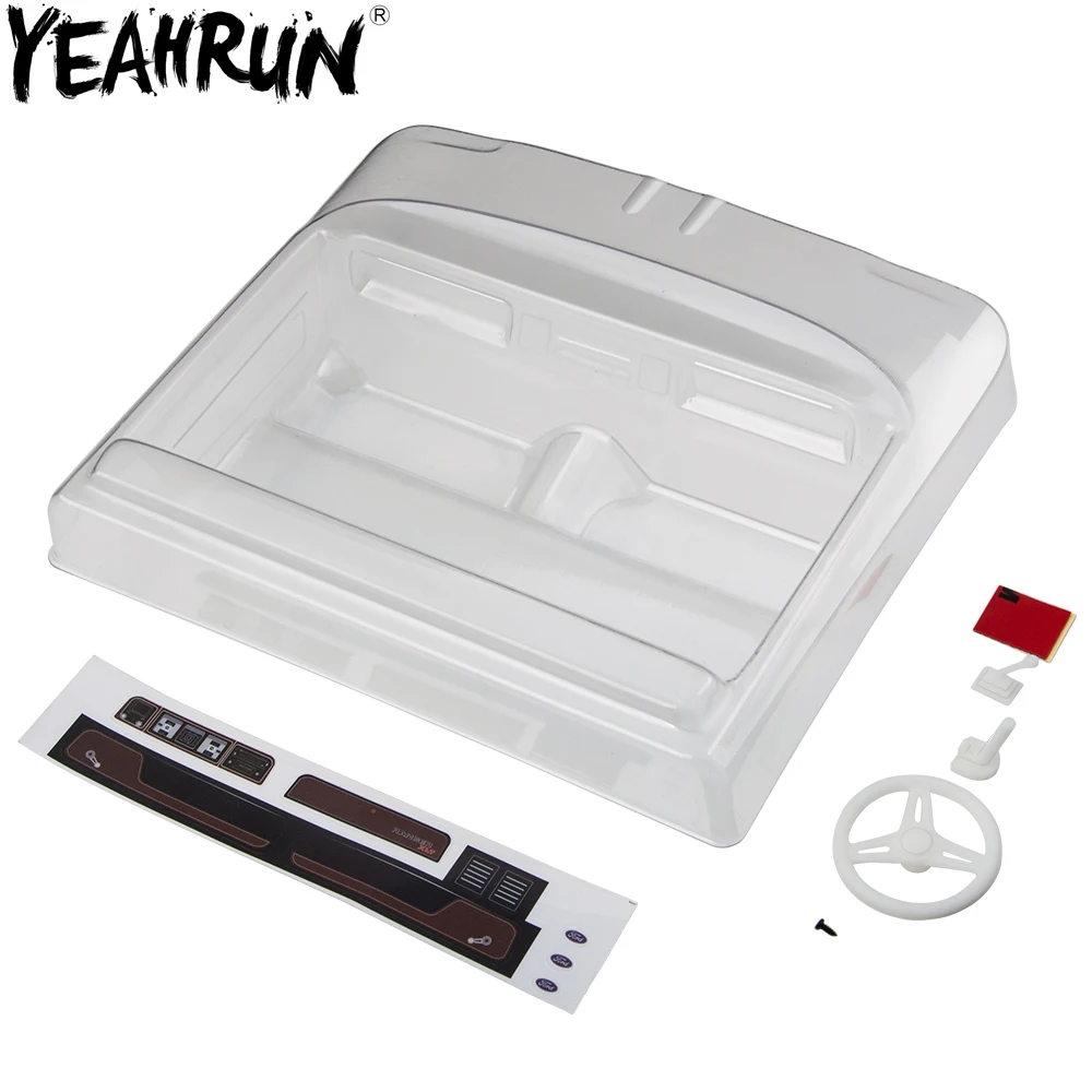 YEAHRUN имитация прозрачный интерьер кабины для TRX4 Bronco Ranger 1/10 RC Гусеничный