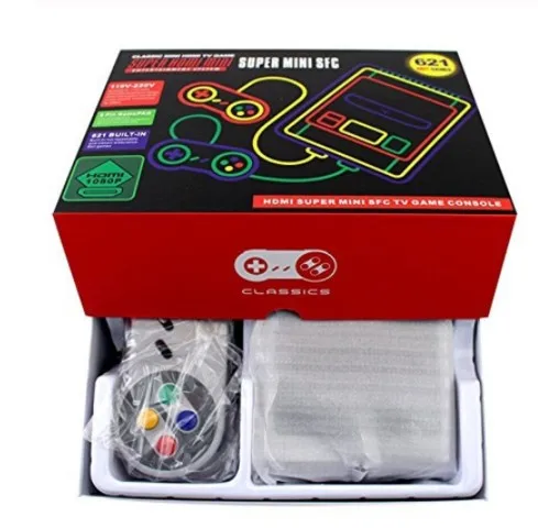 621 Games Childhood Retro Game Mini Classic 4K TV AV/HDMI 8Bit Video Console Handheld Gaming Player with 2 Gamepad Dropship | Электроника