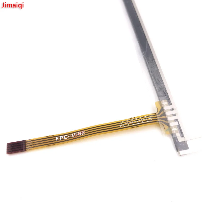 6,2 ''дюйма 4 Пина FPC-1582 ZCR-1582B-5 gps Сенсорный экран сопротивление цифрователь панель с оптическим стеклом 154 мм* 88 мм сенсорная панель