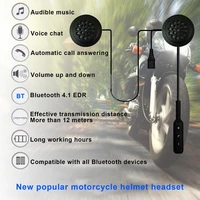 lightweight convenient universal audio system earphone headphone portable helmet headphone widely applicable for scooter