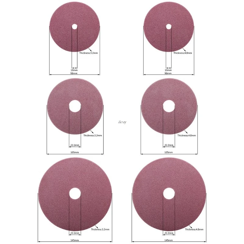 

Electric Chainsaw Sharpener Diamond Grinding Wheel 98/105/145mm Thickness 3.2/4.5mm Edge Cutting And Polishing Chain Saw Teeth