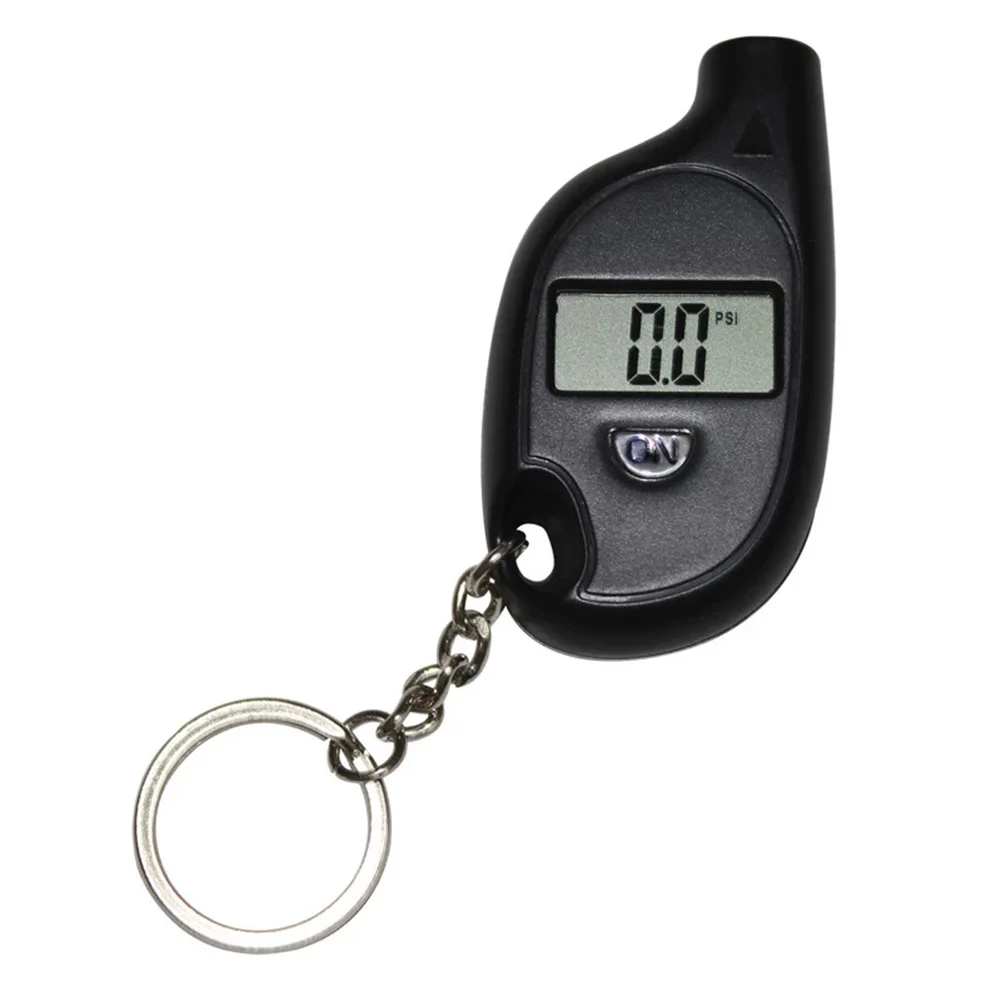 

Mini Digital Tire Pressure Gauge Keychain Tyre Air Pressure Gauge with LCD Display Auto Replacement Parts Supplies