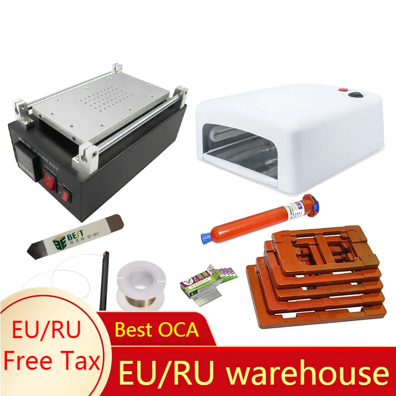 Набор для ремонта ЖК дисплея мобильный вакуумный сепаратор машина LY 947 В. 2 13 в 1 36